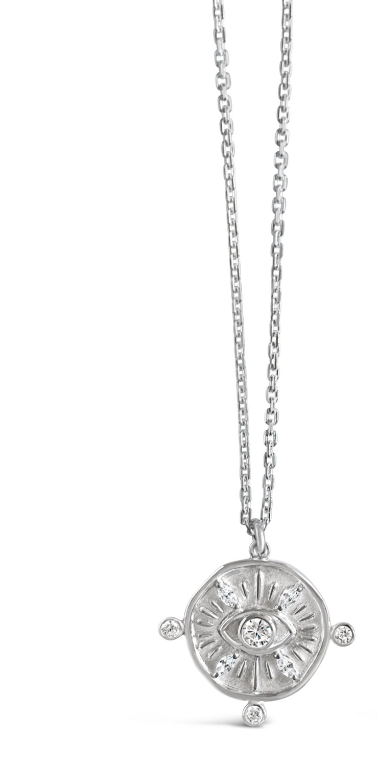 Glamour Me Forever Necklace - Sterling Silver | SUE SENSI