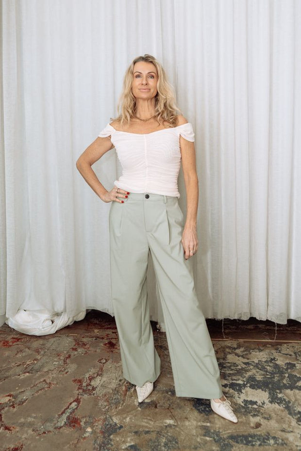CHICAGO PANT | LIGHT KHAKI | ESMAEE