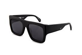 CAINO MATTE BLACK SUNGLASSES | OSCAR X FRANK