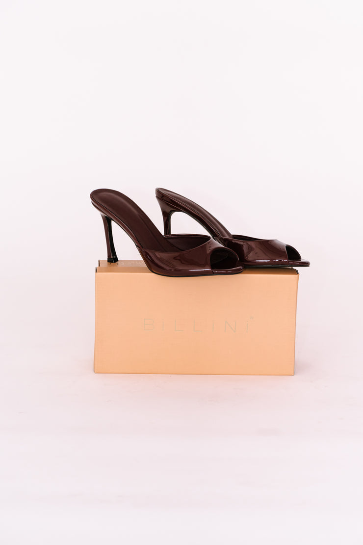 ARNI HEELS | WINE PATENT | BILLINI