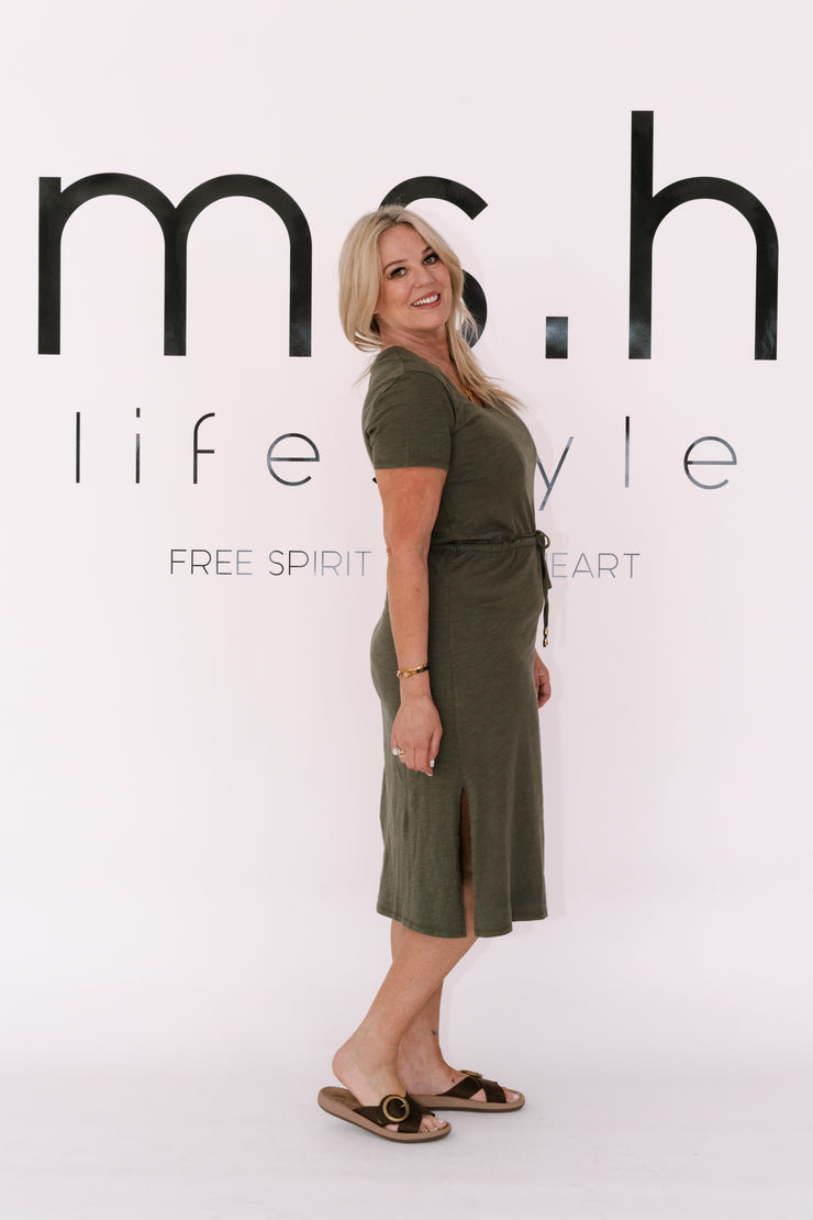 ESTHER DRESS | KHAKI | 3rd STORY