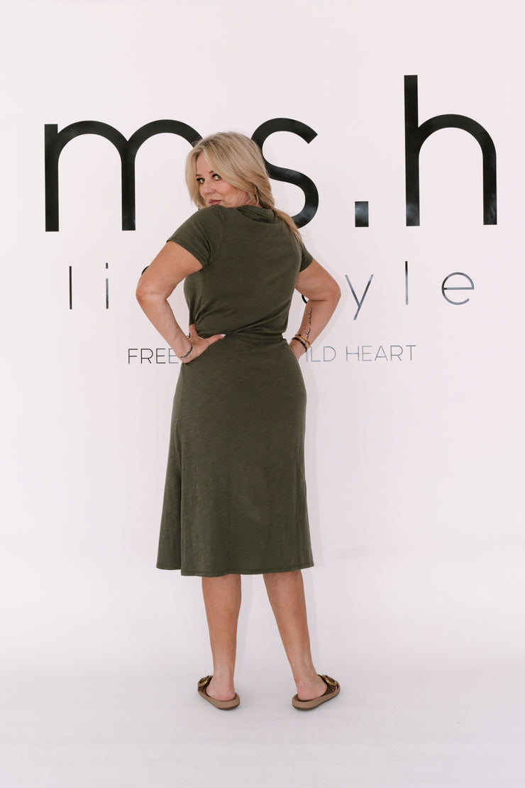 ESTHER DRESS | KHAKI | 3rd STORY