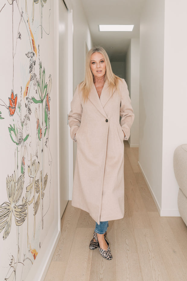 Eternal Coat | Oatmeal | ESMAEE