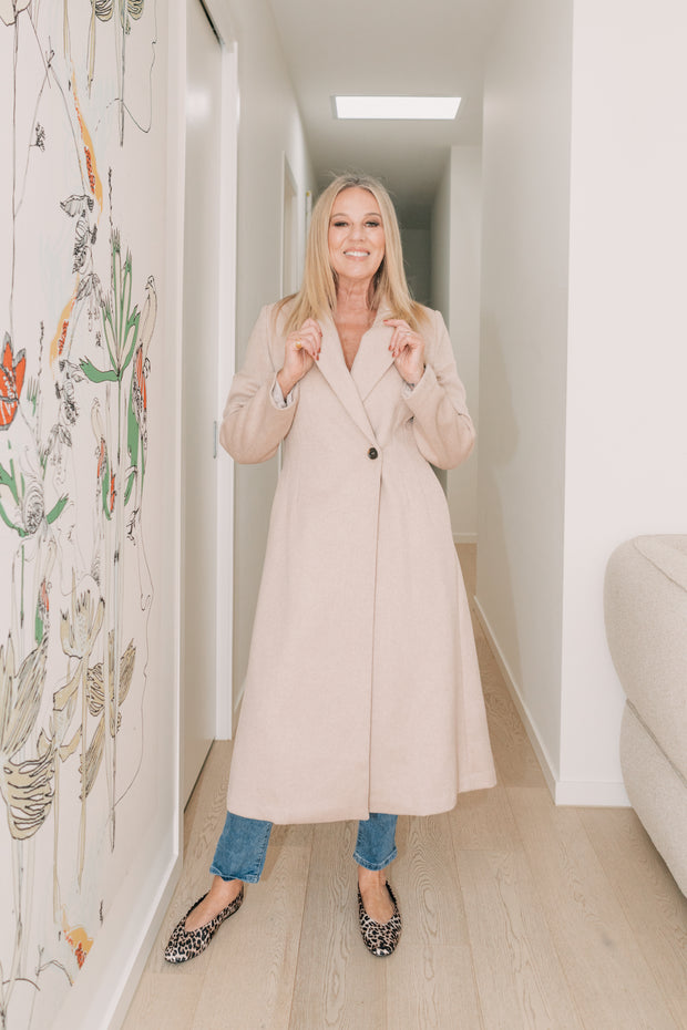 Eternal Coat | Oatmeal | ESMAEE