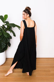 Faye Pocket Dress - Black